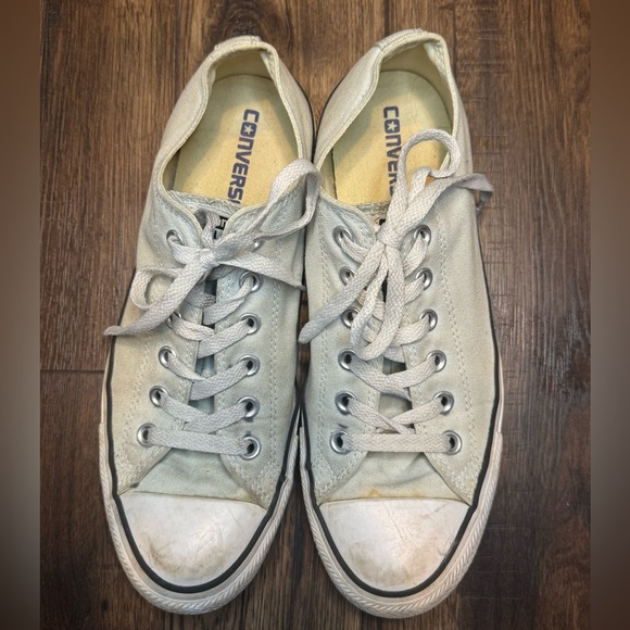 Converse Light Blue Low Top Sneakers - Picture 3 of 6